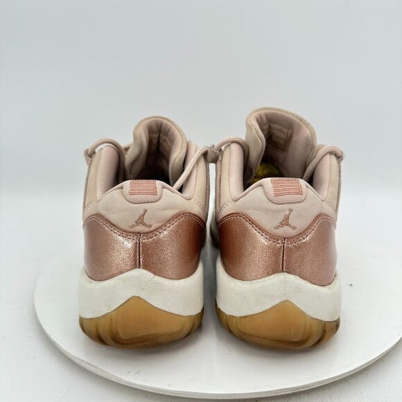 Nike Air Jordan 11 Low Women Size 10 AH7860-105 Rose Gold Training Shoes - Picture 5 of 11